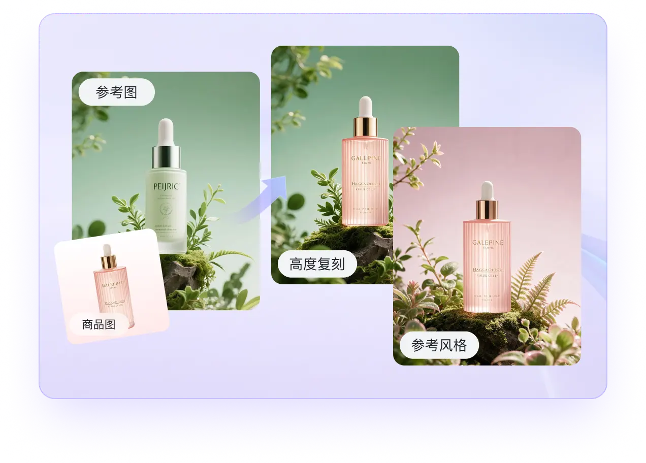 爆款图复刻功能展示